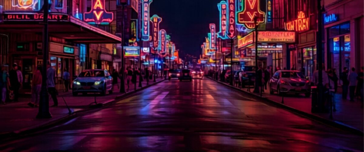 Lower Broadway Nashville Tennessee