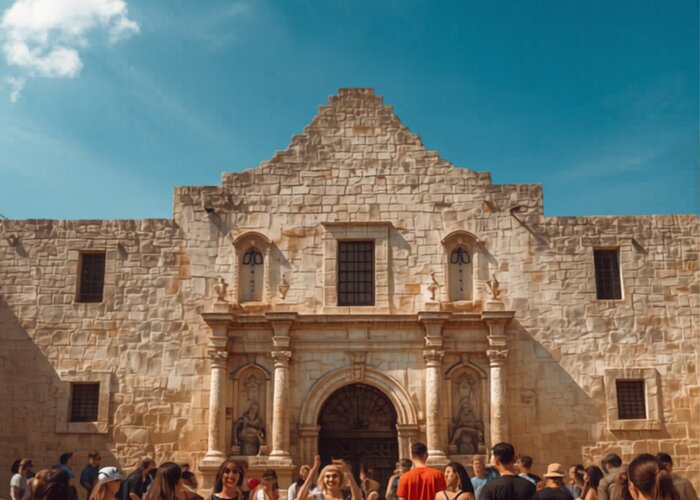 The Alamo Historic Mission San Antonio Texas