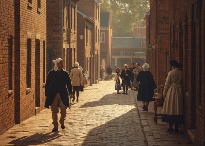 Colonial Williamsburg historic buildings