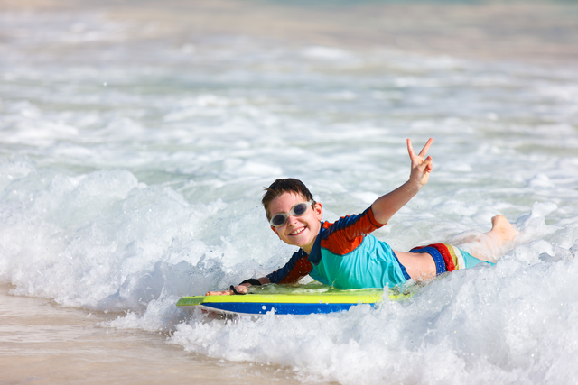 Daytona Beach Boogie Boarding