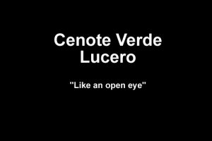 Cenote Verde Lucero