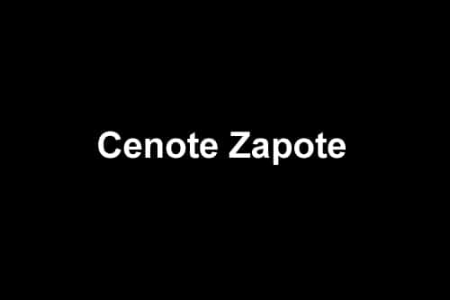 Cenote Zapote