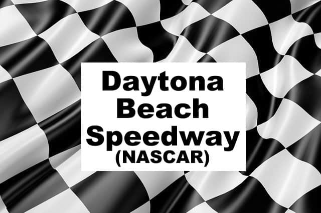 Daytona Beach Speedway NASCAR