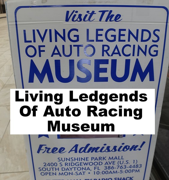 Living Lessons Of Auto Racing Museum South Daytona header