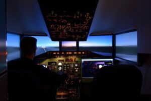Anaheim CA Flightdeck Flight Simulation Center