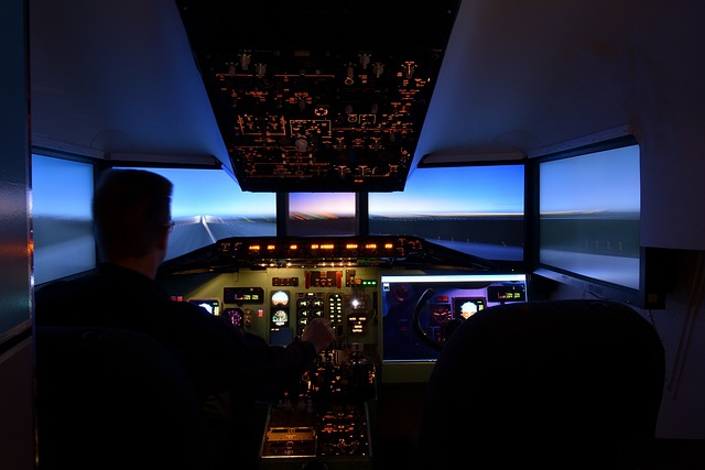 Anaheim CA Flightdeck Flight Simulation Center