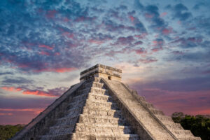 Mayan Ruins Near Cancun Mexico
